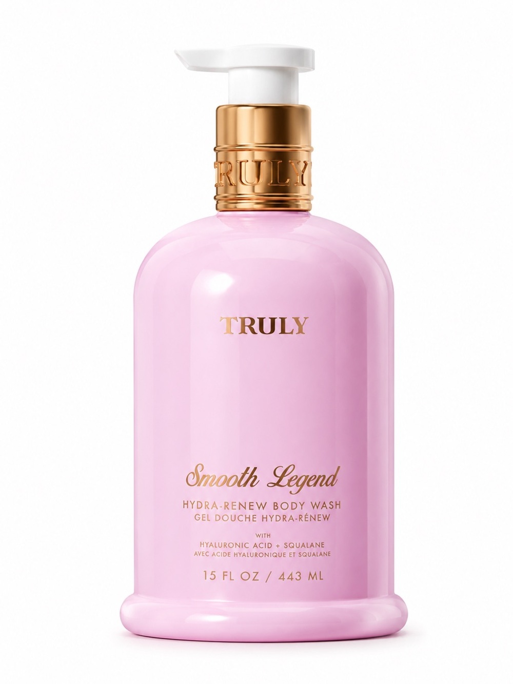 Truly Smooth Legend Hydra-Renew Body Wash 15 oz Hyaluronic Acid + Squalane